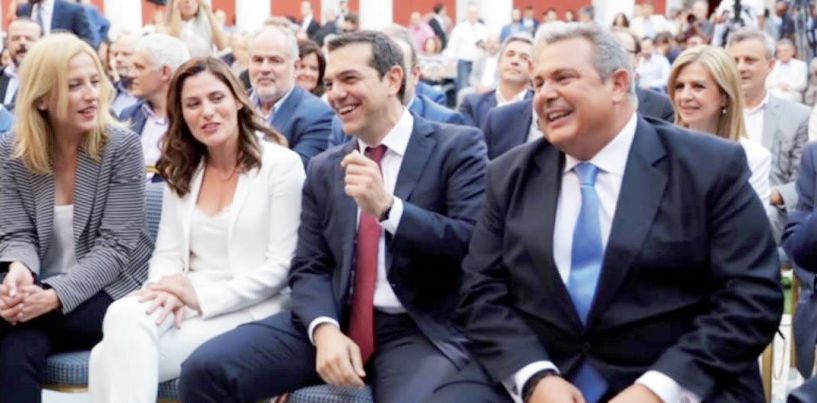 Αλ. Τσίπρας: “Η ιστορική απόφαση του Eurogroup καθιστά το χρέος βιώσιμο” Πανηγυρισμοί των ΣΥΡΙΖΑΝΕΛ χθες στο Ζάππειο
