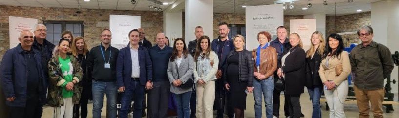 Σημαντικά τοπόσημα του Δήμου Νάουσας επισκέφθηκαν 30 δημοσιογράφοι της Ένωσης Βαλκανικών Πρακτορείων Ειδήσεων