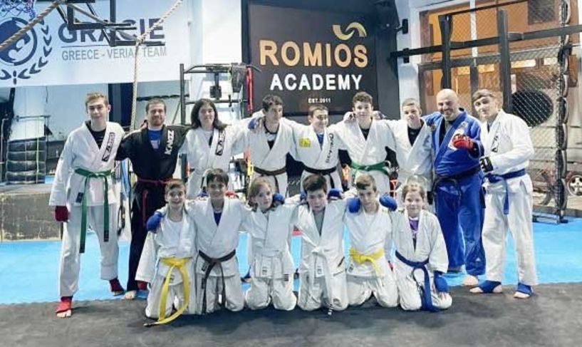 Romios Team - Παρουσίαση και προώθηση του combat & contact jiu jitsu