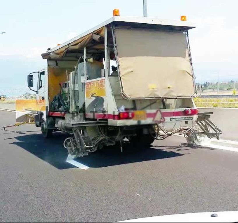 Κυκλοφοριακές ρυθμίσεις στο τμήμα  Κουλούρας-Νησελίου  της Εγνατίας,  λόγω διαγράμμισης