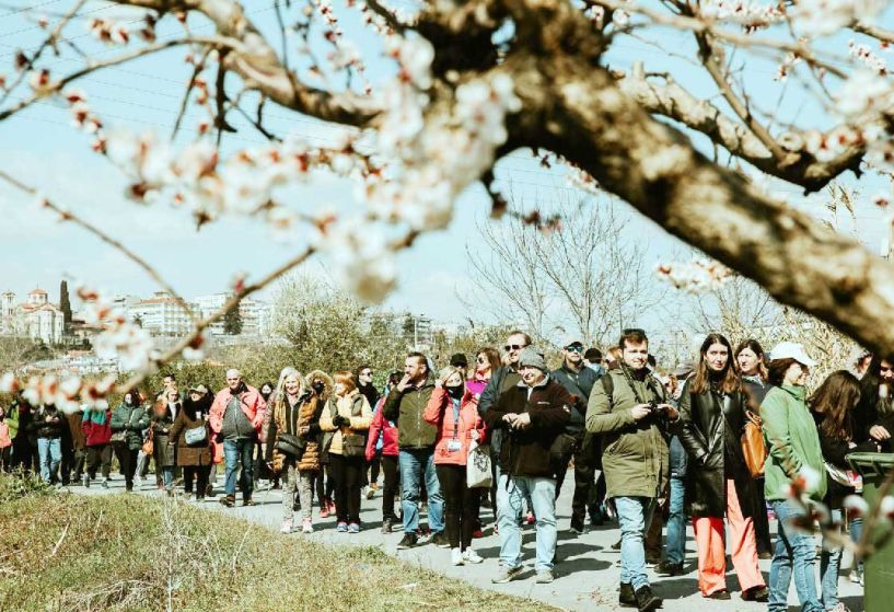 Ξανάνοιξαν καρδιές και χαμόγελα στις ανθισμένες ροδακινιές του βεροιώτικου κάμπου