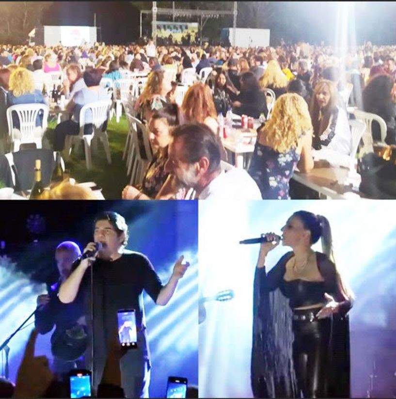 Χιλιάδες κόσμου στη συναυλία Κουρκούλη – Κελεκίδου, στην Πατρίδα, για τα «Παιδιά της Άνοιξης»