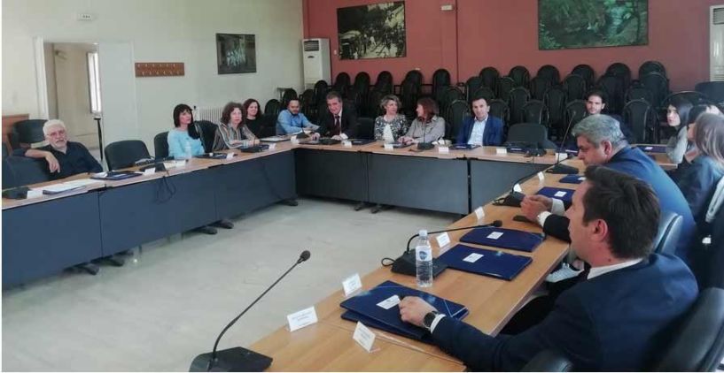 O Δήμαρχος Νάουσας Νικόλας Καρανικόλας συναντήθηκε με τους Δικηγόρους που δραστηριοποιούνται στον Δήμο Νάουσας