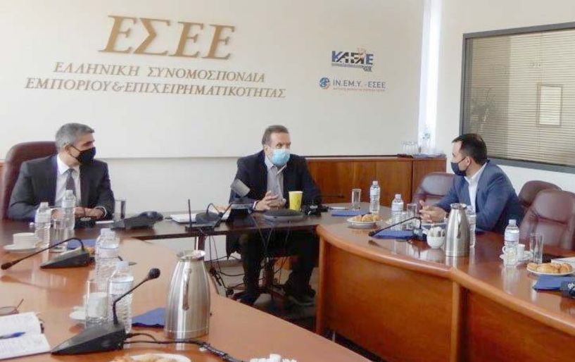 Συνάντηση της ΕΣΕΕ με τον Τομέα Ανάπτυξης και Επενδύσεων του ΣΥΡΙΖΑ