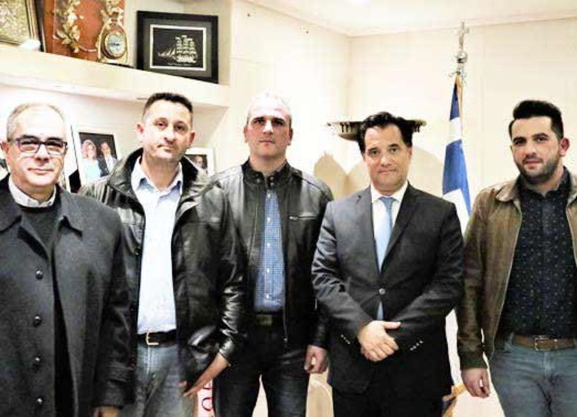 Και ο βεροιώτης Κ. Καμπαιλής ανάμεσα στους «ασανσεράδες» που συναντήθηκαν με τον υπουργό Άδωνη Γεωργιάδη  