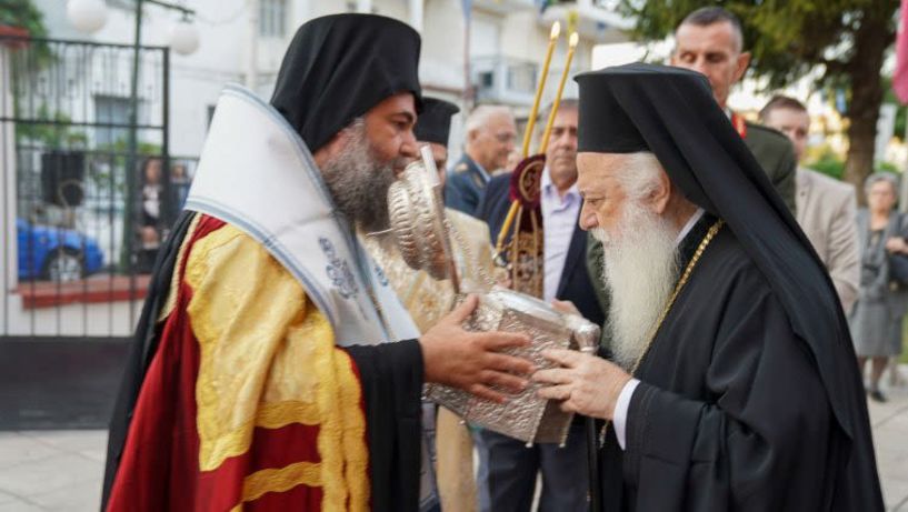 Στην Έδεσσα για την εορτή  του Αγίου Καλλινίκου  ο Μητροπολίτης Παντελεήμων