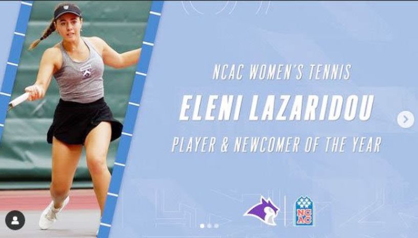Παίκτρια της Χρονιάς η βεροιώτισσα Ελένη Λαζαρίδου στο κολεγιακό πρωτάθλημα τένις των ΗΠΑ για το 2023!