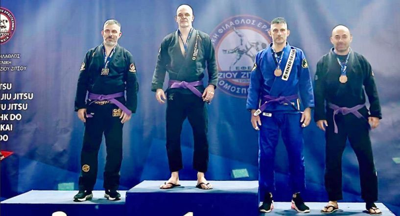 Με 2 μετάλλια επέστρεψε ο Στέργιος Παπαγιάννης από το Πανελλήνιο Πρωτάθλημα Βραζιλιάνικου JIU JITSU