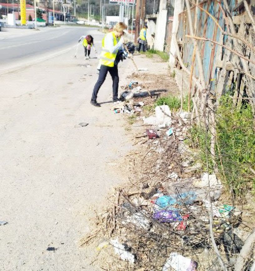 Ραντεβού για να καθαρίσουν τους κάθετους προς τον περιφερειακό δρόμους