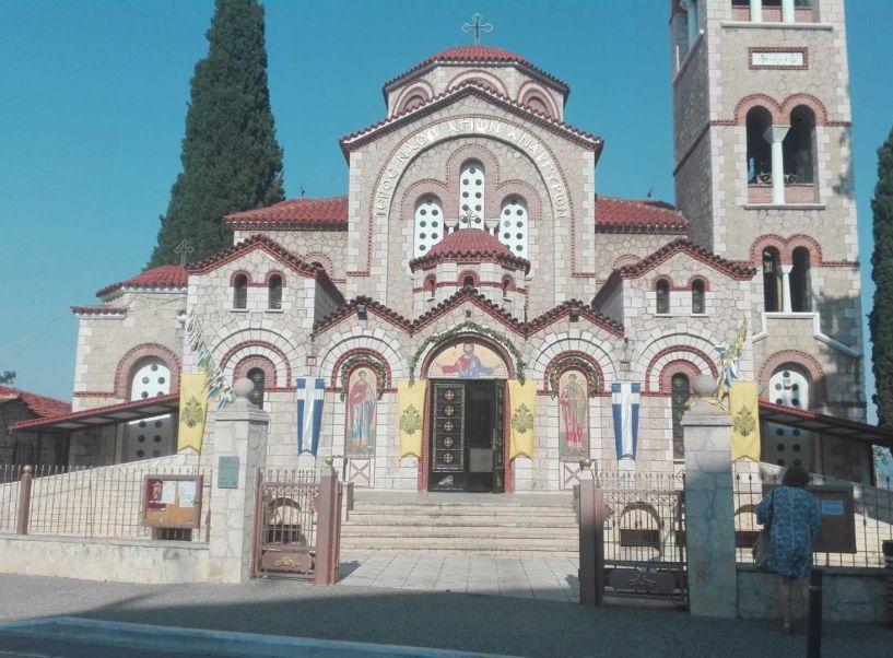 Αγρυπνία για την εορτή της Υψώσεως  του Τιμίου Σταυρού στον Ιερό Ναό Αγ. Αναργύρων Βέροιας