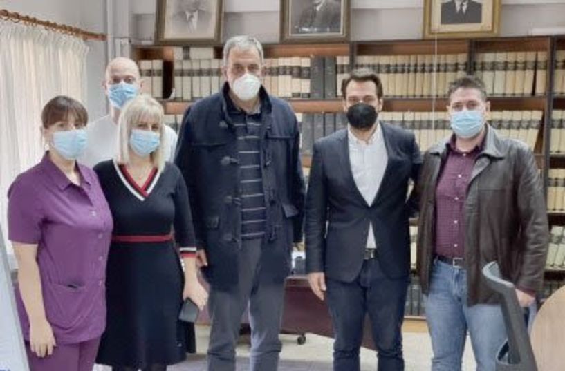 Τάσος Μπαρτζώκας: Πάντα δίπλα στους υγειονομικούς!