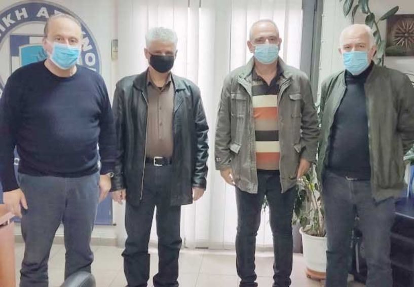Τον νέο Διευθυντή Αστυνομίας επισκέφθηκαν οι Ραδιοερασιτέχνες της Ημαθίας