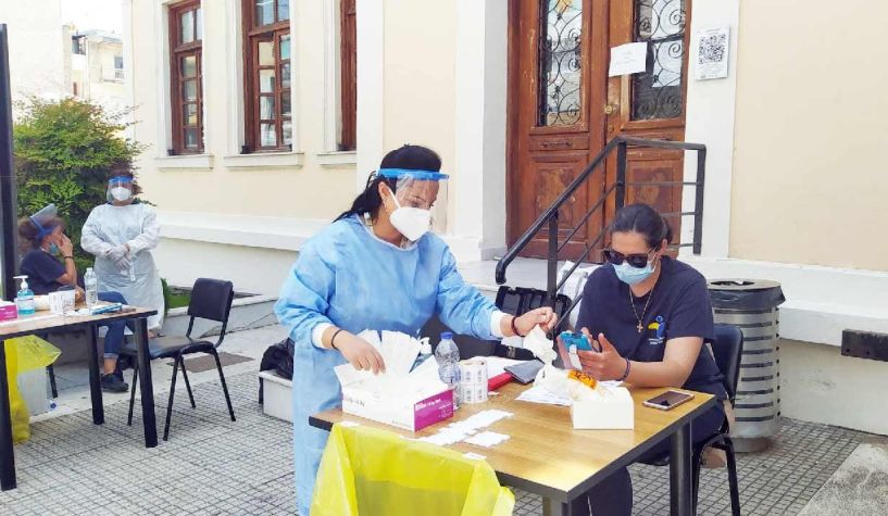 150 τεστ μέχρι τη 1.00 το μεσημέρι και όλα αρνητικά