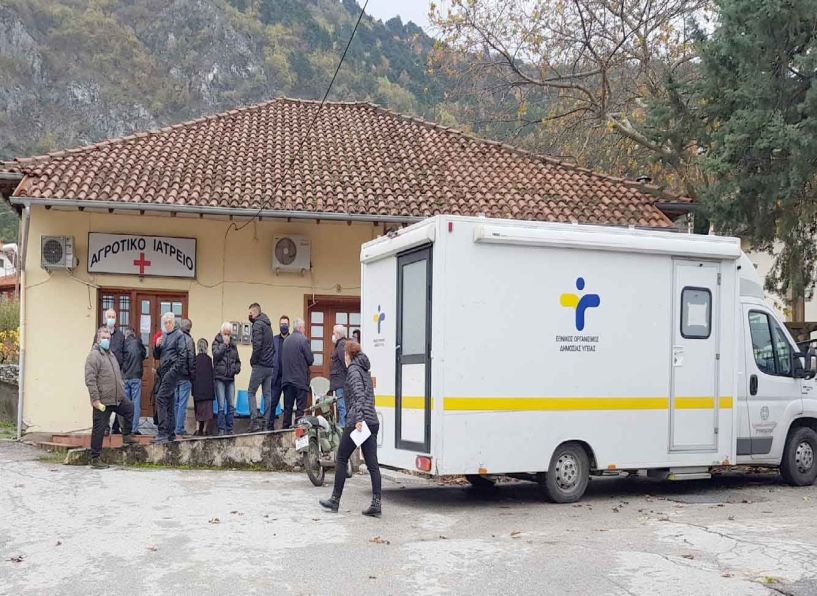 Ολοκληρώθηκαν οι εμβολιασμοί από την Κινητή Μονάδα του ΕΟΔΥ στη Δ.Ε. Μακεδονίδος