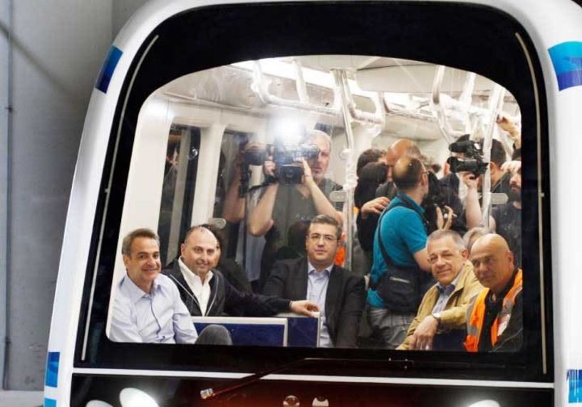 «Δοκιμαστικό» χθες στο Μετρό Θεσσαλονίκης,  με πρώτο επιβάτη τον πρωθυπουργό