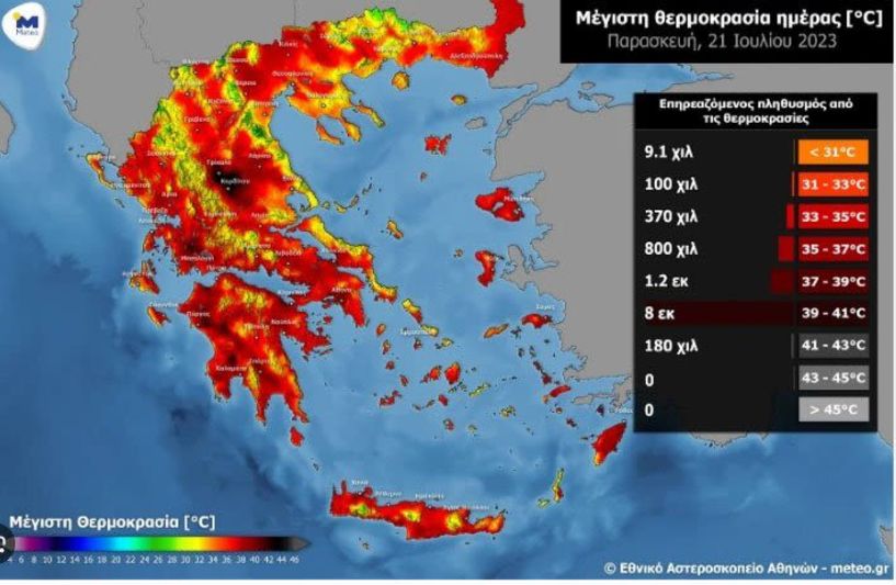 Νέο κύμα από την Τρίτη … «Καμίνι» και η Ημαθία από τον καύσωνα του πιο θερμού Ιούλη