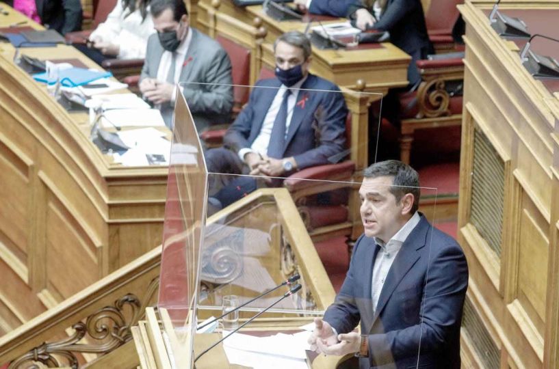 Πρόταση μομφής κατά της κυβέρνησης κατέθεσε ο Αλέξης Τσίπρας -Η τριήμερη συζήτηση ξεκινάει σήμερα στη Βουλή