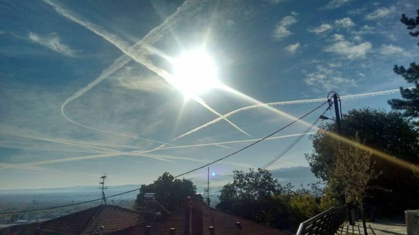 Εναέρια... κινητικότητα χθες στη Βέροια