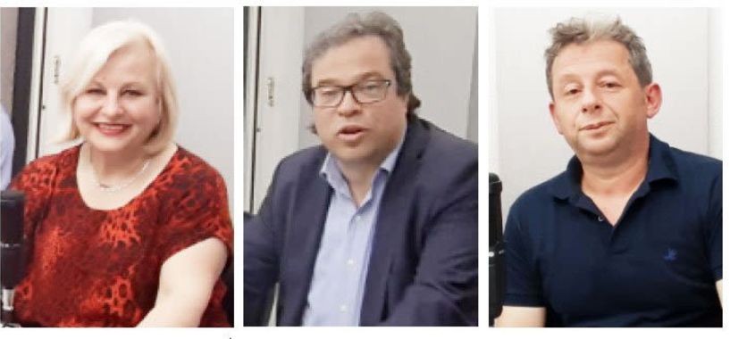 Οι  υποψήφιοι Δήμαρχοι  Μπατσαρά, Μαρκούλης και Μελιόπουλος ζωντανά χθες στο στούντιο του ΑΚΟΥ 99.6 
