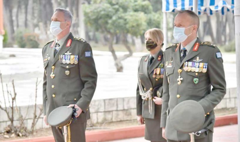 Την Διοίκηση της Ι Μεραρχίας Βέροιας ανέλαβε χθες ο Δημήτρης Βουνίσιος από τον Κων/νο Γούναρη