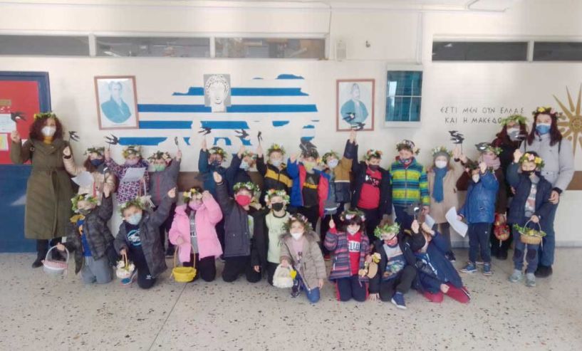 «Χελιδονίσματα» από το 8ο Δημοτικό Σχολείο Βέροιας