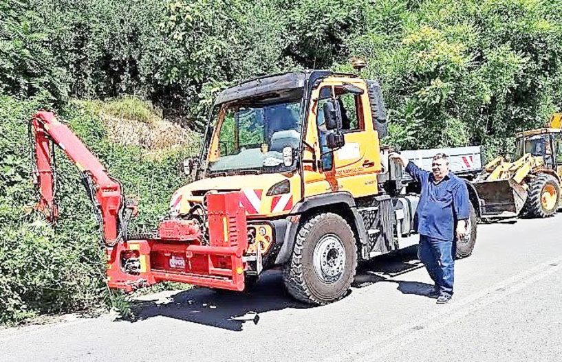 Νέο πολυλειτουργικό UNIMOG στον στόλο του δήμου Νάουσας