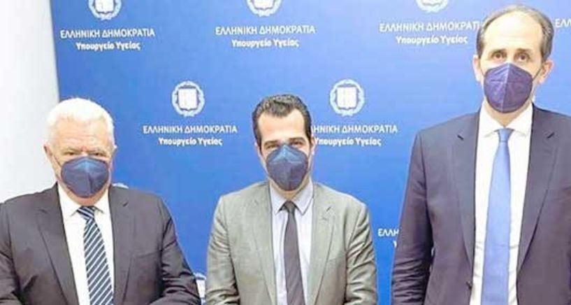 Τα θέματα λειτουργίας του Κέντρου Υγείας Αλεξάνδρειας συζήτησε ο Δήμαρχος με τον Υπουργό Υγείας