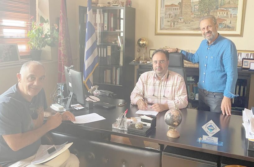 Δήμος Βέροιας: Υπογράφηκε η σύμβαση για την «κατασκευή τοιχίων αντιστήριξης»