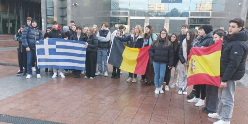 Μετακίνηση μαθητών του 5ου ΓΕΛ Βέροιας στο Βέλγιο στο πλαίσιο του προγράμματος Erasmus+ ΚΑ229 με τίτλο «Me, You and our Europe»