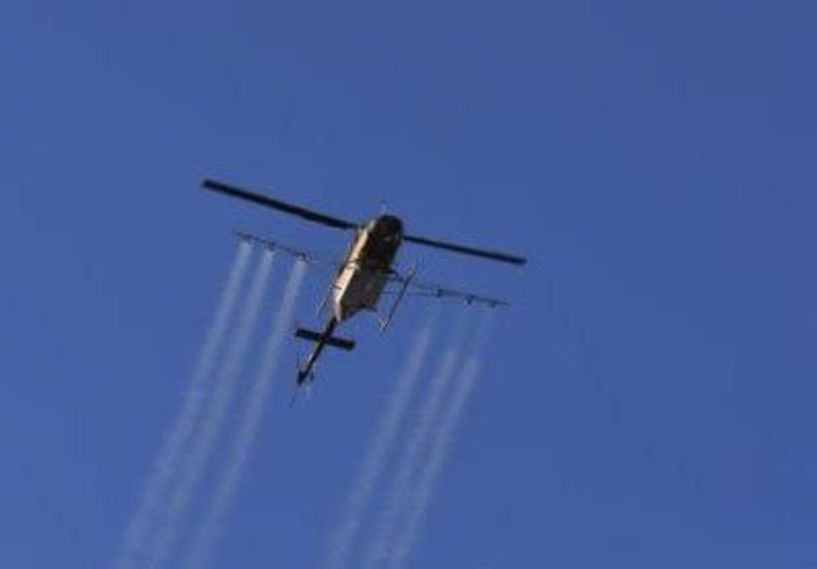 Την Πέμπτη 6 Ιουλίου  - Αεροψεκασμός  στο αρδευτικό δίκτυο Κλειδίου,  για την μείωση  των κουνουπιών