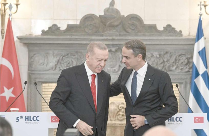 Μητσοτάκης- Ερντογάν: Κοινή Διακήρυξη Φιλίας ανάμεσα σε Ελλάδα και Τουρκία για συνεργασία και καλή γειτονία