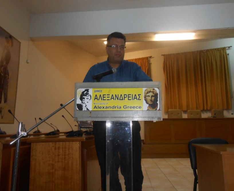 Πρώτη ανοιχτή ομιλία στην Αλεξάνδρεια  από τον υποψήφιο του ΚΙΝΑΛ για την Περιφέρεια, Χρ. Παπαστεργίου