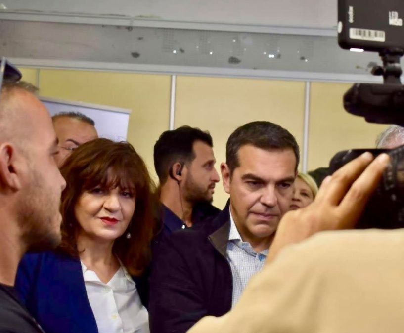 Φρόσω Καρασαρλίδου: Περιοδεία με τον Αλέξη Τσίπρα στην Agrotica