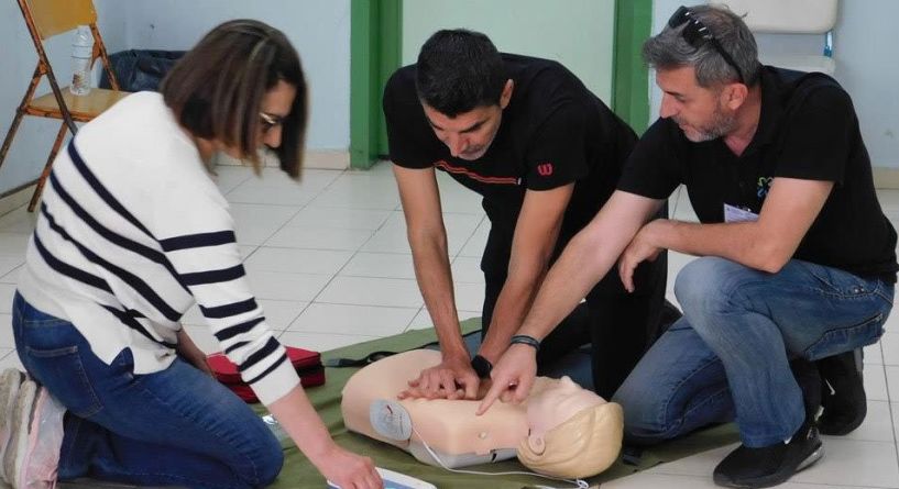 Εκπαίδευση Α’ βοηθειών στο 1ο Εργαστηριακό Κέντρο Βέροιας