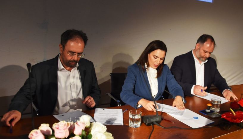 Υπογράφηκε χθες στη Νάουσα Σημαντικό για την ανάπτυξη του Τουρισμού  το Μνημόνιο Συνεργασίας μεταξύ Υπουργείου Τουρισμού και Δήμων Βέροιας και Νάουσας -Κοινές δράσεις μέσα από τη δημιουργία Οργανισμού Διαχείρισης και Προώθησης Προορισμού