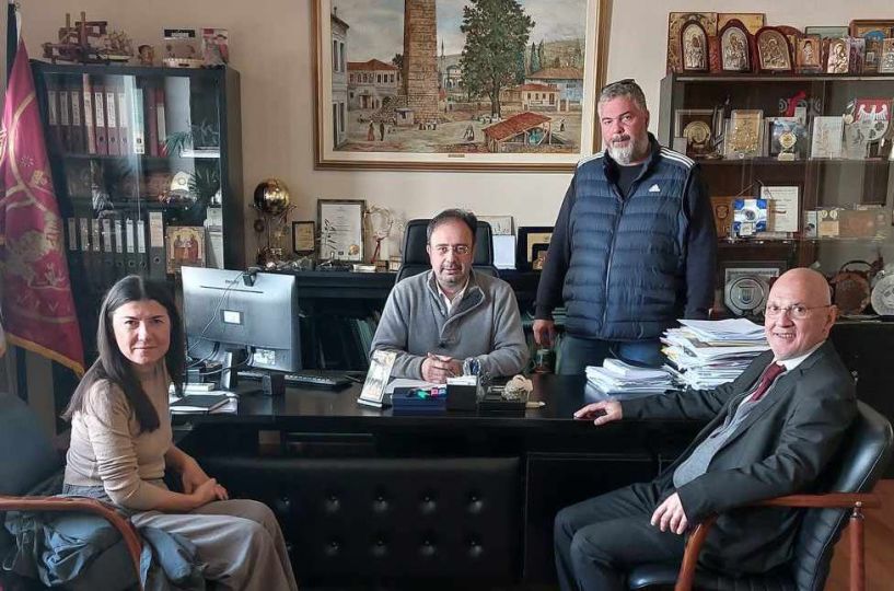 Υπογραφή σύμβασης για παροχή συμβουλευτικής υπηρεσίας σχετικά με την προετοιμασία για υποβολή φακέλου υποψηφιότητας διεκδίκησης τίτλου Βέροια ΠΠΕ 2034 