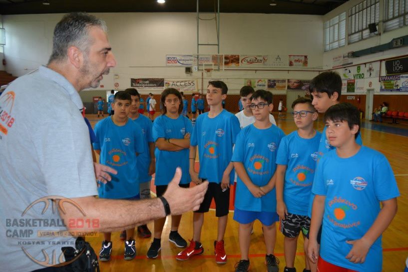 Ολοκληρώθηκε η 1η μέρα του ΤΟΥ VERIA BASKETBAL CAMP 2018