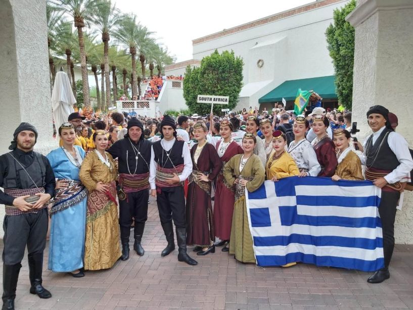 Δυναμικά Επέτρεψε η ομάδα Ρυθμικής Γυμναστικής του Φιλίππου από την Αμερική  