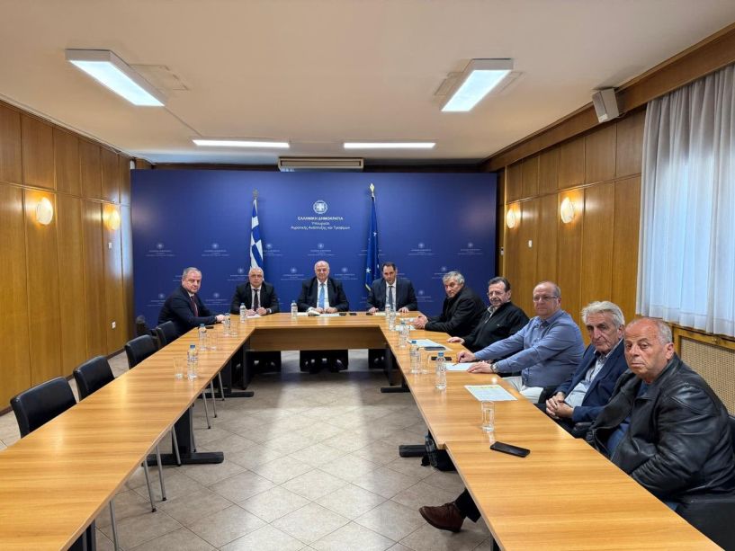 Συνάντηση Τσαβδαρίδη  – Τσιάρα - Πετραλιά  για τη στήριξη των  αγροτικών συνεταιρισμών και των πληγέντων  παραγωγών από τον παγετό του Μαρτίου 2025