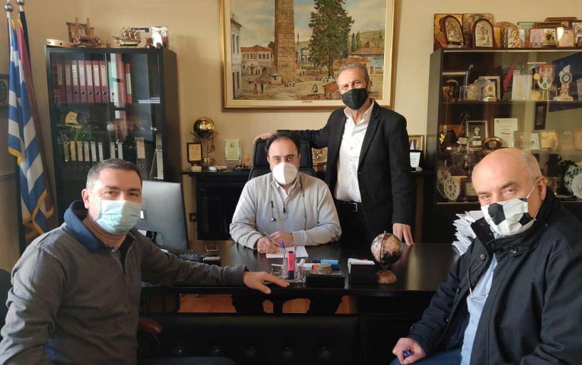 Κατασκευή ανοιχτού κλιμακοστάσιου από το Δήμο Βέροιας στην οδό Καππαδοκίας 