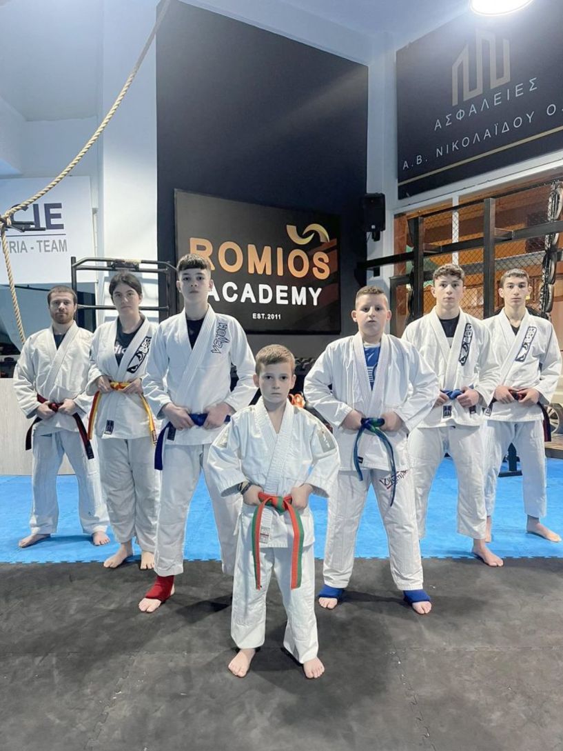 Με 10 αθλητές στο πρωτάθλημα βορείου Ελλάδος jiu jitsu συμμετέχει ο Α.Π.Σ. Ρωμιός
