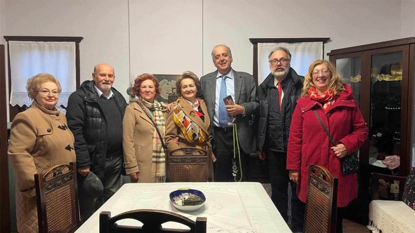 Επίσκεψη του Διευθυντή του Ζωγράφειου Λυκείου Κωνσταντινουπόλεως στο «Αρχοντικό Σαράφογλου»